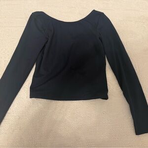 aerie offline navy Women's Top